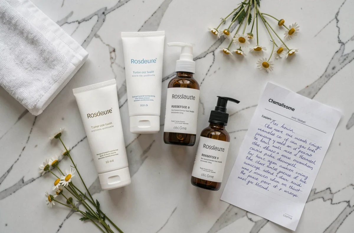 Sélection de produits dermatologiques recommandés pour traiter la rosacée et les rougeurs du visage en 2026